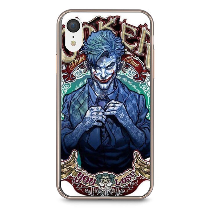 Husa silicon albastra iPhone XR Joker