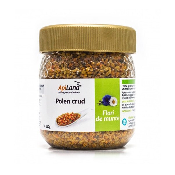 Polen crud de flori de munte 130g, Apiland