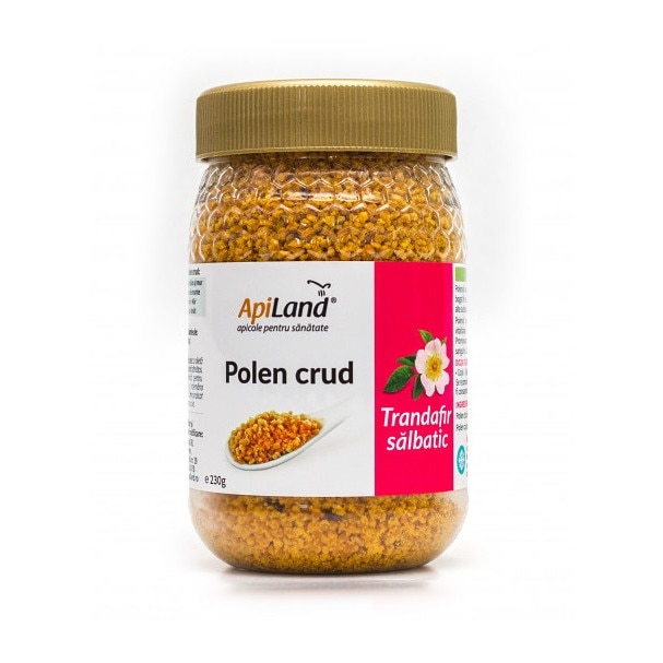 Polen crud de trandafir salbatic 230g, Apiland