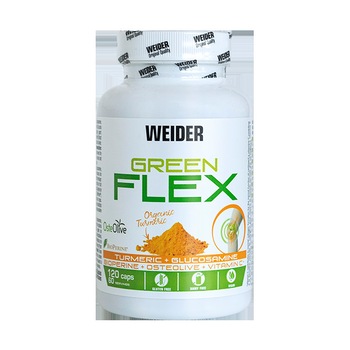 Capsule pentru protectia articulatiilor Green Flex 100% Vegan, 120 cps, Weider Capsule pentru protectia articulatiilor Green Flex 100% Vegan, 120 cps, Weider