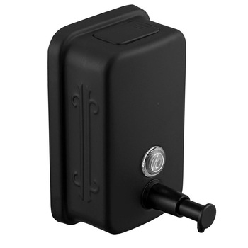 Dispenser sapun lichid negru mat , capacitate 500ml TRENDY S Dispenser sapun lichid negru mat , capacitate 500ml TRENDY S