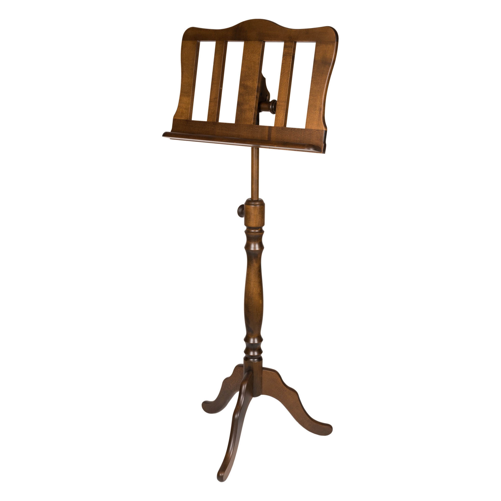 Suport de note din lemn model Baroc culoare nuc