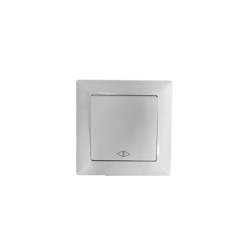 Intrerupator cruce VISAGE ALB, pentru Interior, 10 A Intrerupator cruce VISAGE ALB, pentru Interior, 10 A