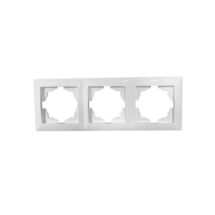 Rama decor 3 posturi VISAGE ALBA