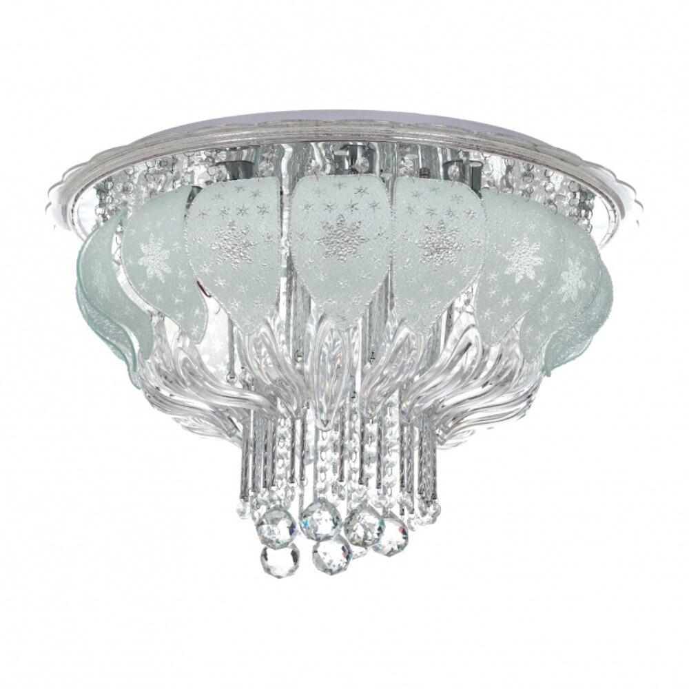 Plafoniera, Crom, 8хE27+led rgb, mp3, bluetooth, 1833/60 CH