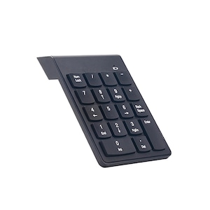 Tastatura Wireless Zhopen 2.4G USB Dongle, 18 Taste Numeric Keypad pentru POS-uri, Laptop, Contabilitate
