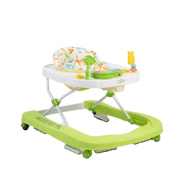 Premergator si antemergator 2 in 1 Moni Zoo reglabil pe inaltime, Verde Premergator si antemergator 2 in 1 Moni Zoo reglabil pe inaltime, Verde