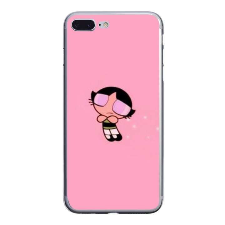 Husa silicon roz iPhone 8 plus Buttercup