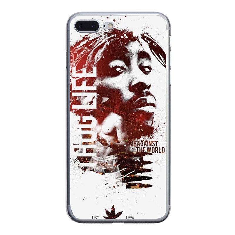 Husa silicon alb iPhone 8 plus 2PAC