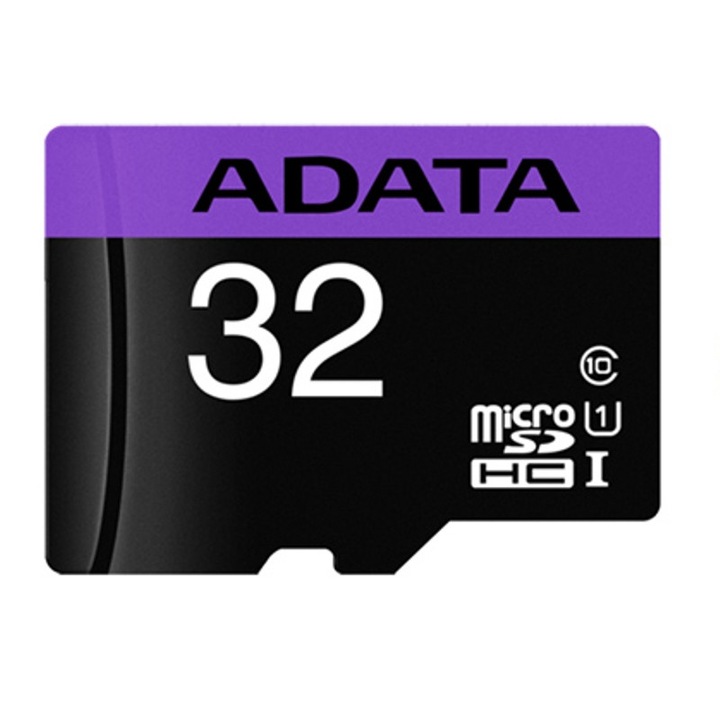 Card de memorie ADATA Premier microSDHC UHS-I 32GB Class 10 cu Adaptor