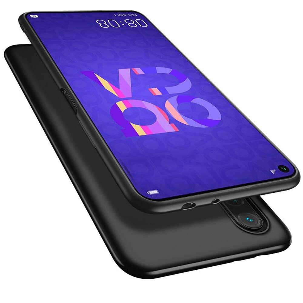 Husa Protectie Silicon Tpu Mat Ultra Slim pentru Huawei Nova 5T Negru Carcasa