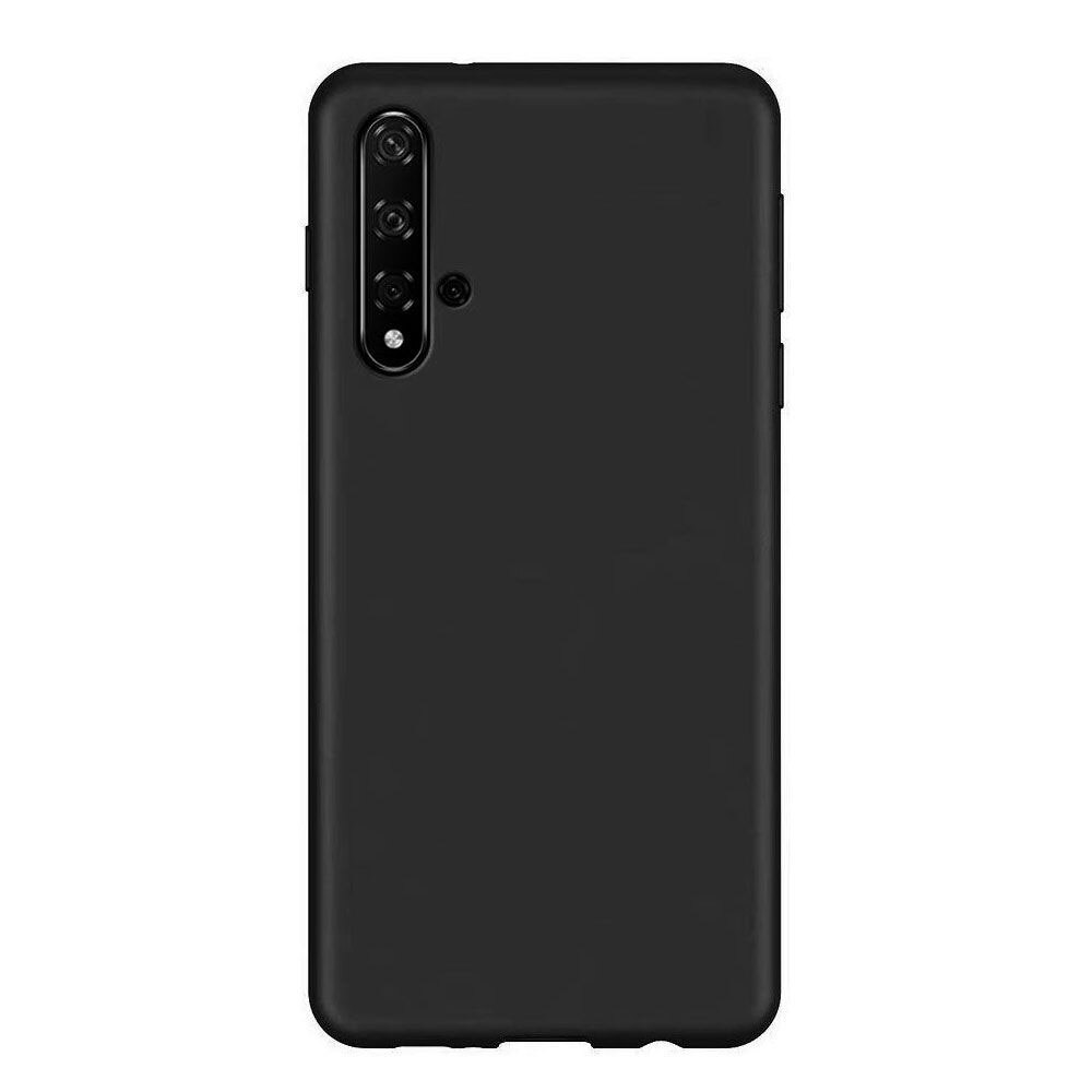 Husa Protectie Silicon Tpu Mat Ultra Slim pentru Huawei Nova 5T Negru Carcasa