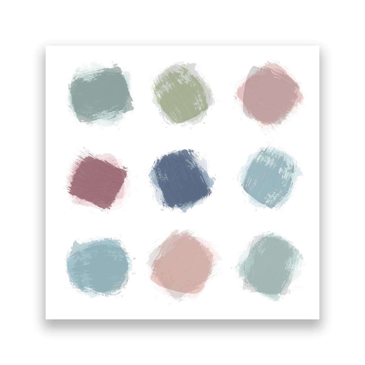 Tablou Canvas - Abstract, Forme, Modern, Multicolor, 100 x 100 cm