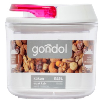 Container Ermetic Klikon 0.4 Litri Roz Container Ermetic Klikon 0.4 Litri Roz