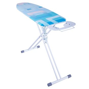 Masa de calcat cu structura metalica, husa bumbac, priza, 120 x 38 x 95 cm, ATS, pentru familie Masa de calcat cu structura metalica, husa bumbac, priza, 120 x 38 x 95 cm, ATS, pentru familie