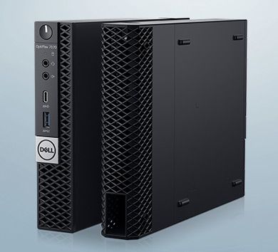 Sistem Desktop PC Dell OptiPlex 7070 MFF cu procesor Intel® Core