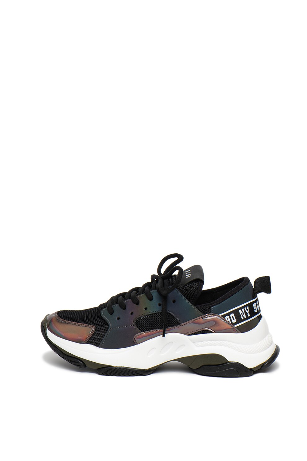 steve madden ajax black metallic