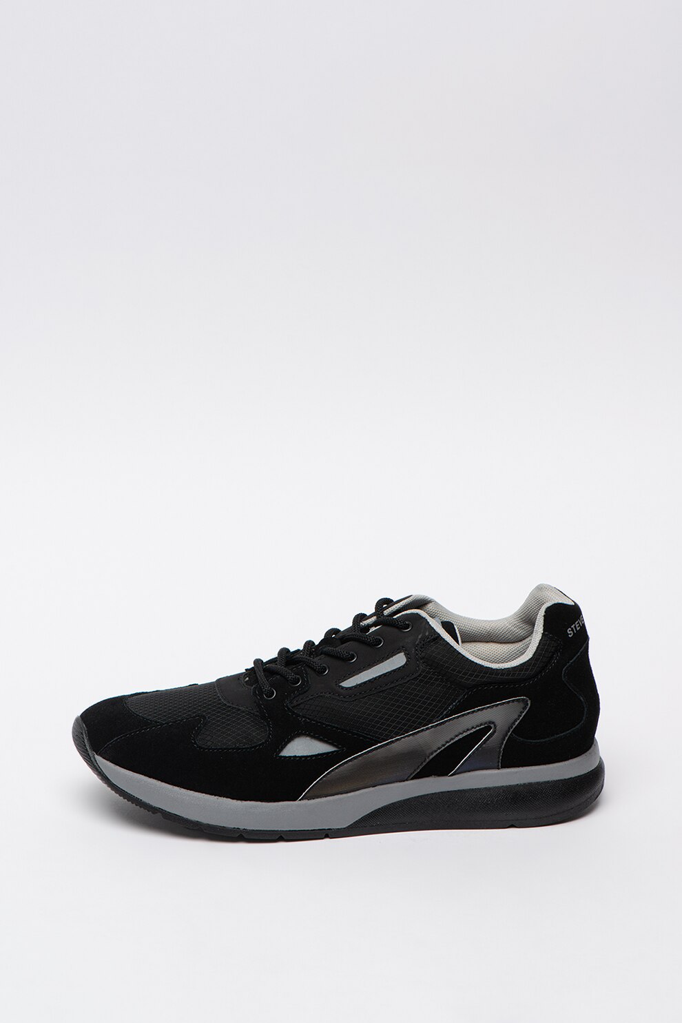Steve Madden, Pantofi sport cu garnituri din piele intoarsa Nighter
