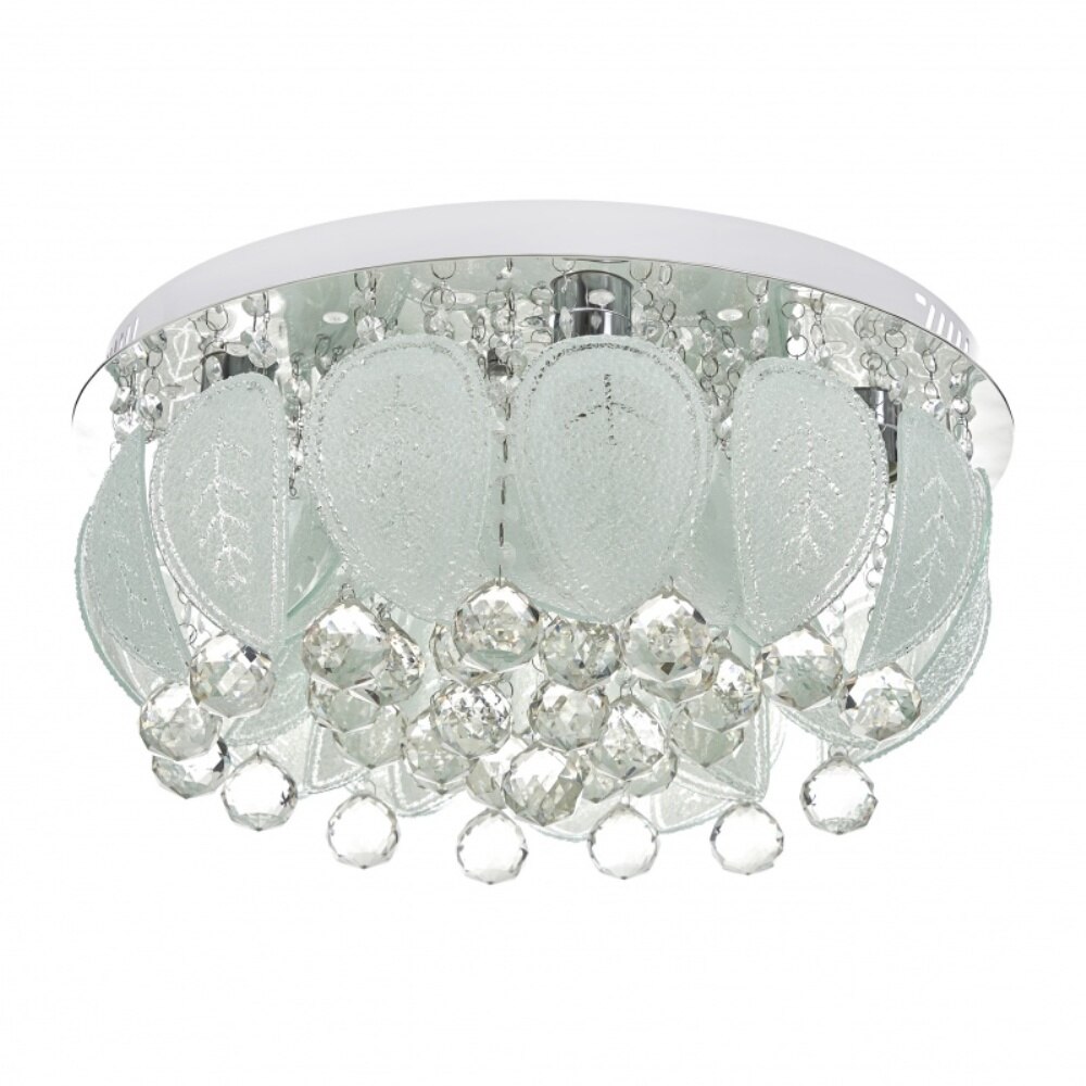 Plafoniera, Crom, 7хE27+led rgb, mp3, bluetooth, 1941/50 CH