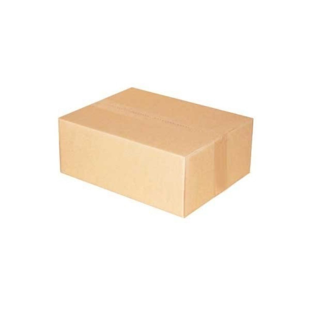 Set 10 Cutii, 335x265x105 mm, Carton Natur Ondulat in 3 Straturi, Cutie Clasica, Arhivare si Organizare