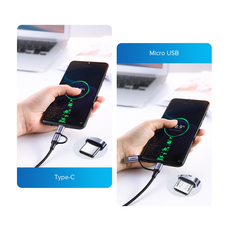 UGREEN 3A USB Type C Cable for iPhone 15 Samsung S23 Xiaomi mi 11 Mobile  Fast – Oz Marketplace