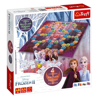 Joc de societate Frozen 2 pentru 2-4 jucatori, 4 ani + Joc de societate Frozen 2 pentru 2-4 jucatori, 4 ani +