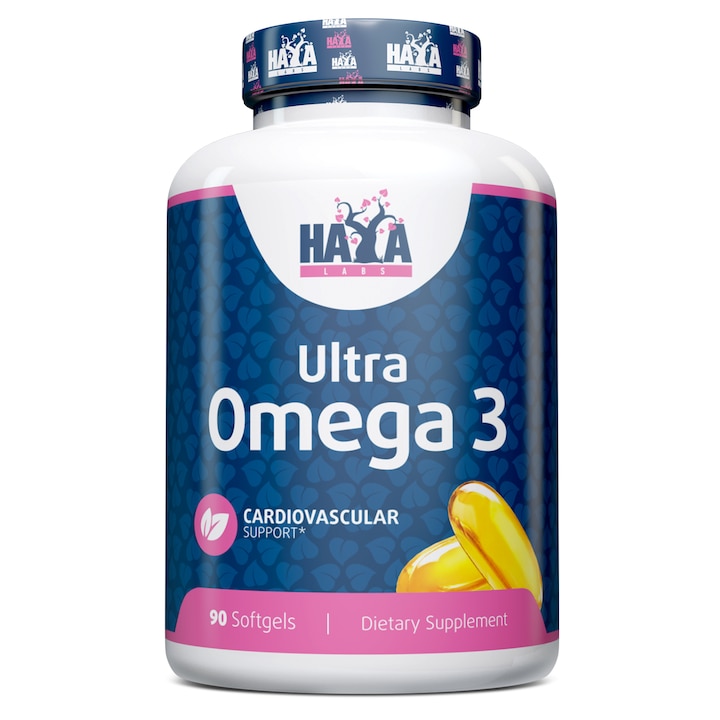 Ultra Omega 3 HAYA LABS 90 Softgels