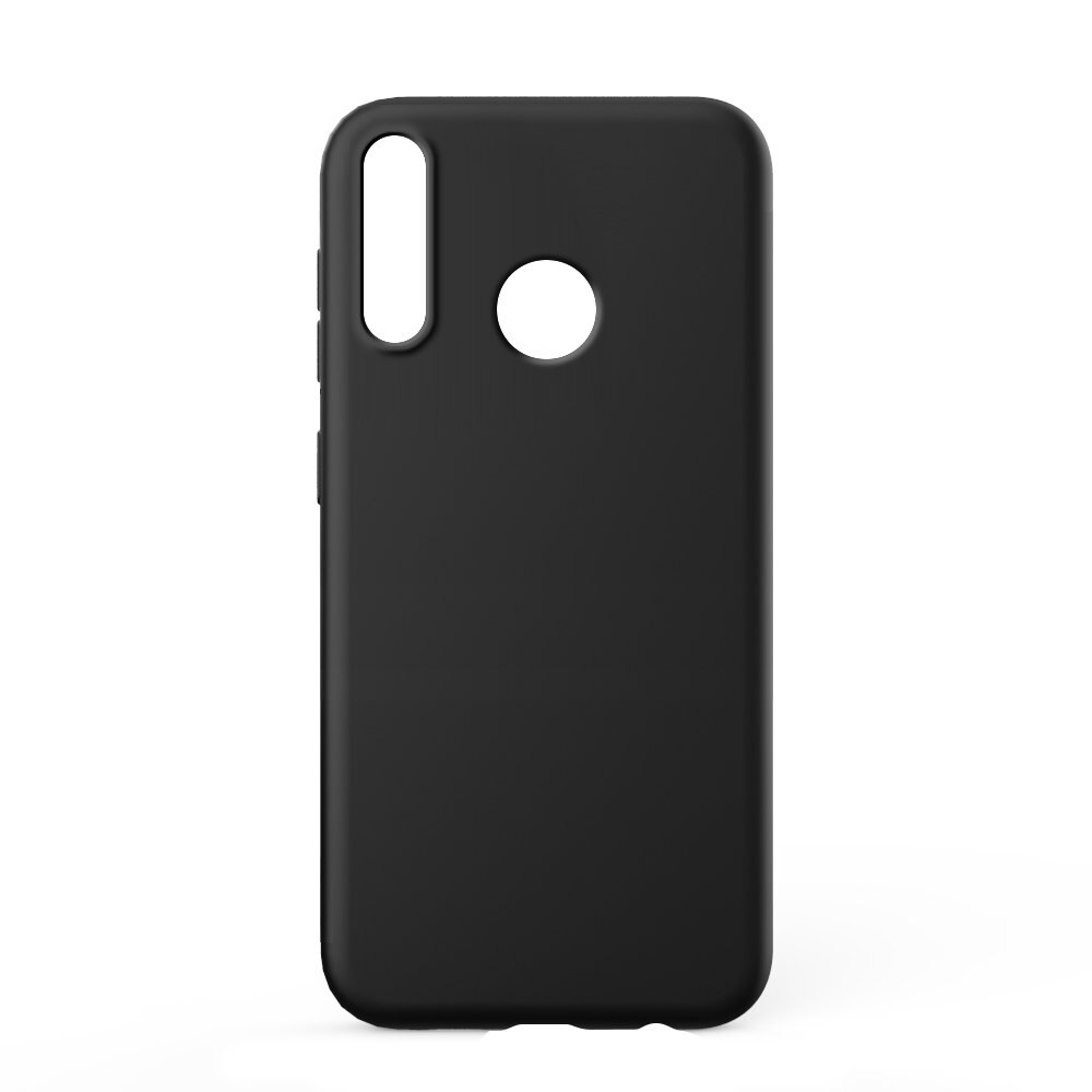 Husa Lemontti Soft Slim pentru Huawei P30 Lite, Silicon, Black