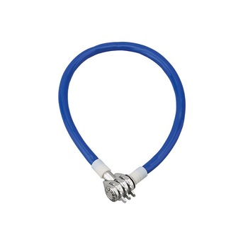 Antifurt bicicleta, cu cifru, TWISTY, Ø 5 mm, 50 cm Antifurt bicicleta, cu cifru, TWISTY, Ø 5 mm, 50 cm