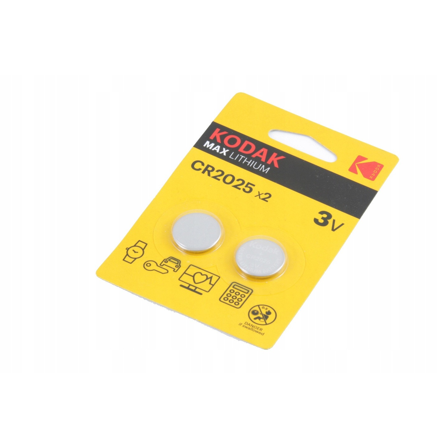 Комплект от 2 бр. Батерия Kodak 3V CR2025 DL2025 SB-T14 - eMAG.bg