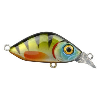 Vobler Flat Mini Crank 30 3cm 2g Black Red Vobler Flat Mini Crank 30 3cm 2g Black Red