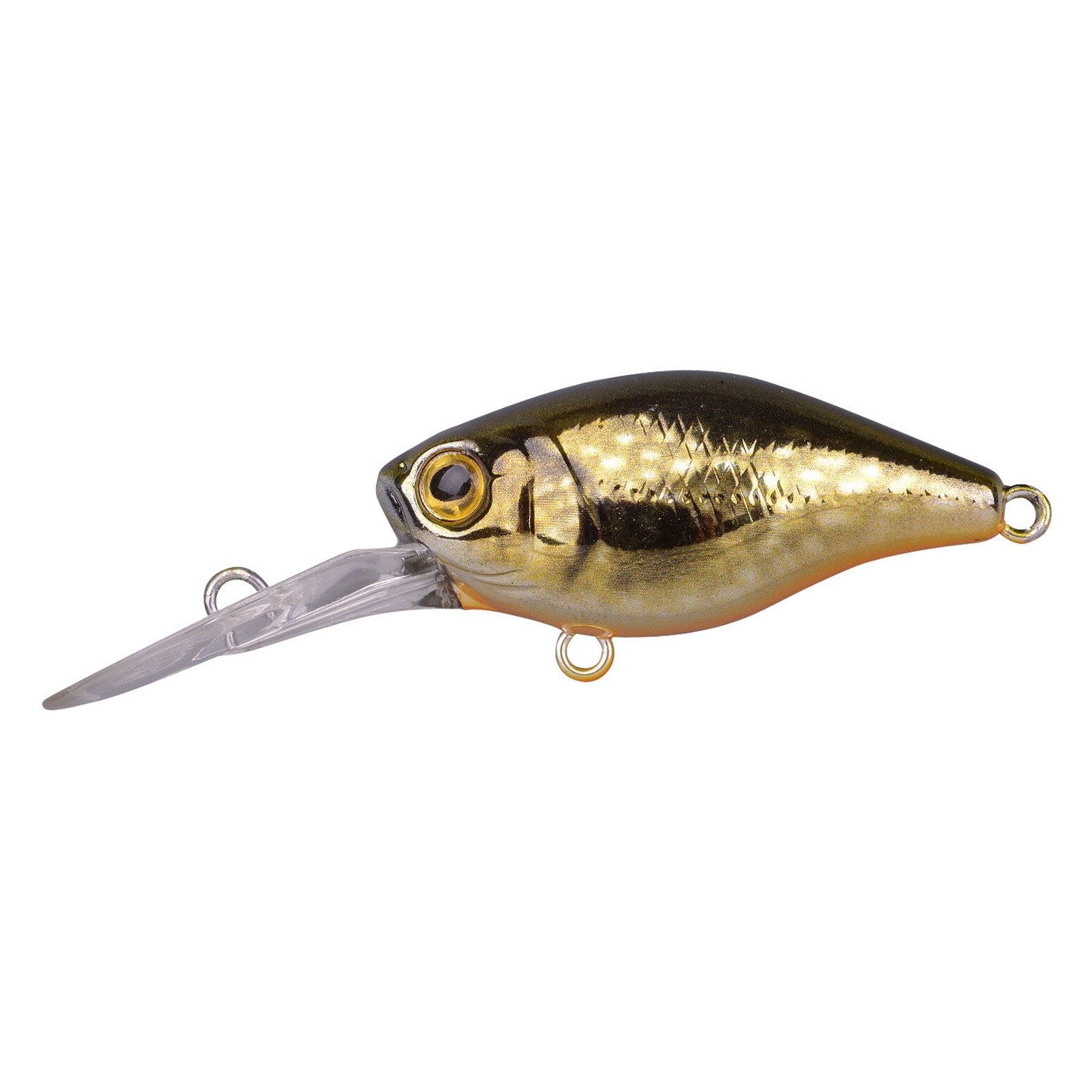 Vobler Ikiru Mini Crank SL Slow Floating 3.8 cm 4g Chrome Pike