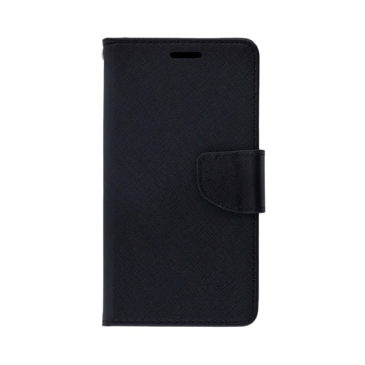 Калъф TSS Fancy, Кожа, Черен, За SAMSUNG Galaxy Note 10 Plus