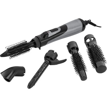 Perie ondulatoare cu aer cald ECG HK 1050, 1000 W, 5 accesorii Perie ondulatoare cu aer cald ECG HK 1050, 1000 W, 5 accesorii