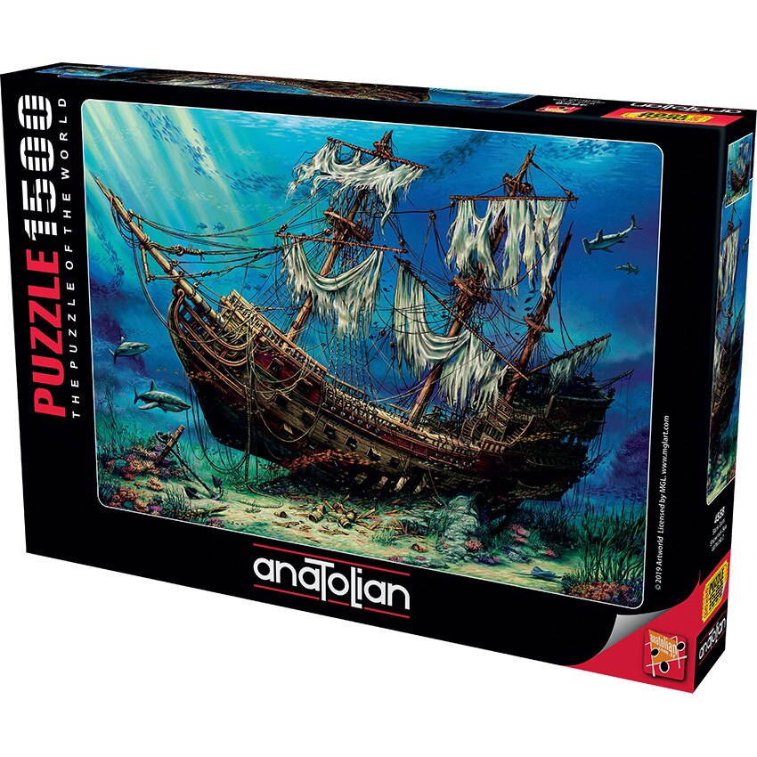 Puzzle Anatolian naufragiu - 1500 piese