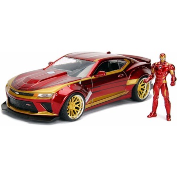 Masinuta Jada Toys Marvel Avengers Iron Man 2016 Chevy Camaro 1:24 Masinuta Jada Toys Marvel Avengers Iron Man 2016 Chevy Camaro 1:24