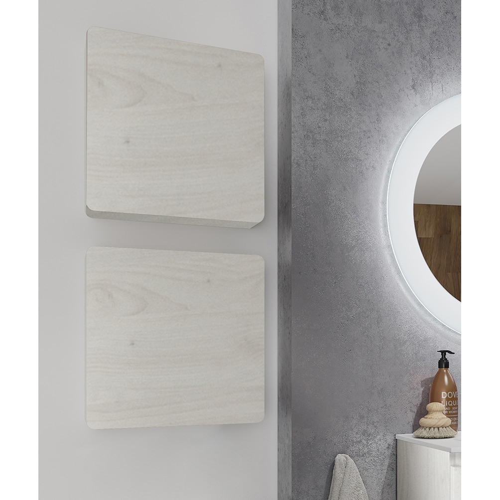 Dulap suspendat Kring Veronica, infoliata stejar nordic lucios, 39x39x16 cm