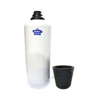 Ansamblu boiler cazan zincat 85 l si focar din tabla de otel, sursa pe lemne Ansamblu boiler cazan zincat 85 l si focar din tabla de otel, sursa pe lemne