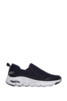Skechers, Pantofi sport slip-on cu talpa joasa Arch Fit Skechers, Pantofi sport slip-on cu talpa joasa Arch Fit