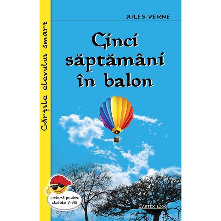 Cinci saptamani in balon, Jules Verne