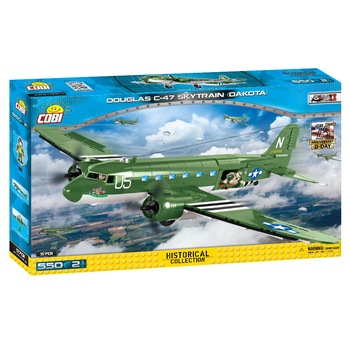 Set de constructie Cobi, WW PLANES DOUGLAS C-47 SKYTRAIN (550pcs) Set de constructie Cobi, WW PLANES DOUGLAS C-47 SKYTRAIN (550pcs)