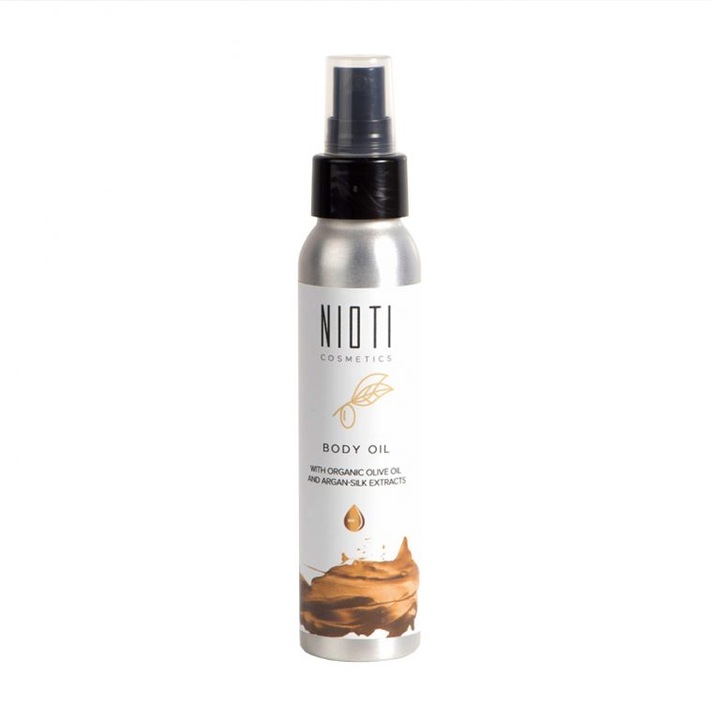 Bio olívaolajjal dúsított testolaj, Nioti, 100ml