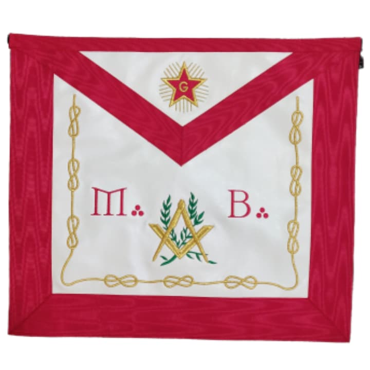 Sort Mason, Maestru Rit Scotian, e-Regalia, Rosu