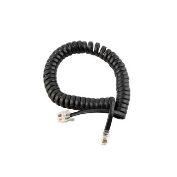 Cablu receptor telefon, spiralat, 4p4c, 2 metri , negru Cablu receptor telefon, spiralat, 4p4c, 2 metri , negru