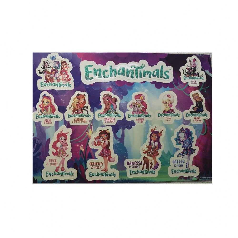 Stickers Mattel Enchantimals