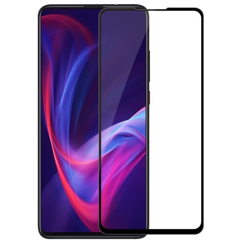 Folie sticla securizata Full Cover Full Glue pentru Xiaomi Mi 9T, Negru