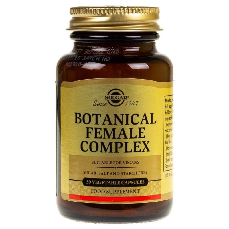 Supliment alimentar Complexul botanic Solgar pentru femei - 30 de capsule
