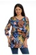 Tunica dama Multicolor cu Flori, S