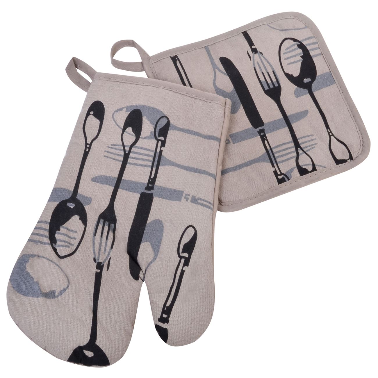 Set de bucatarie 2 piese, Zola®, model tacamuri