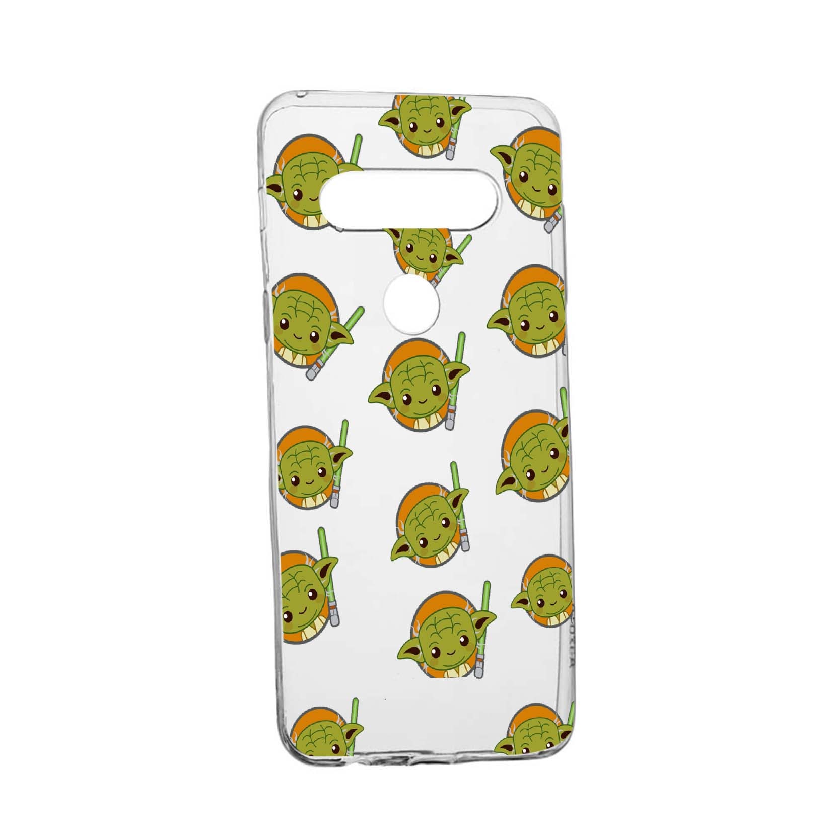 Husa de protectie Star Wars - Baby Yoda, Movie pentru LG K50 / Q60, rezistenta la uzura, anti-alunecare, din silicon Premium, 420